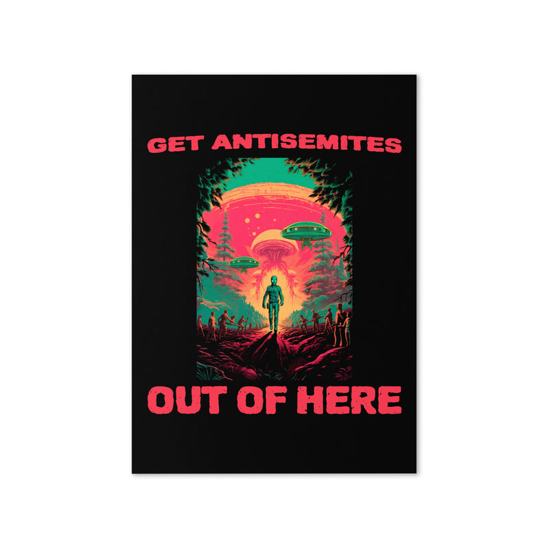 Get Alien Out | Antisemitism | Greeting Card