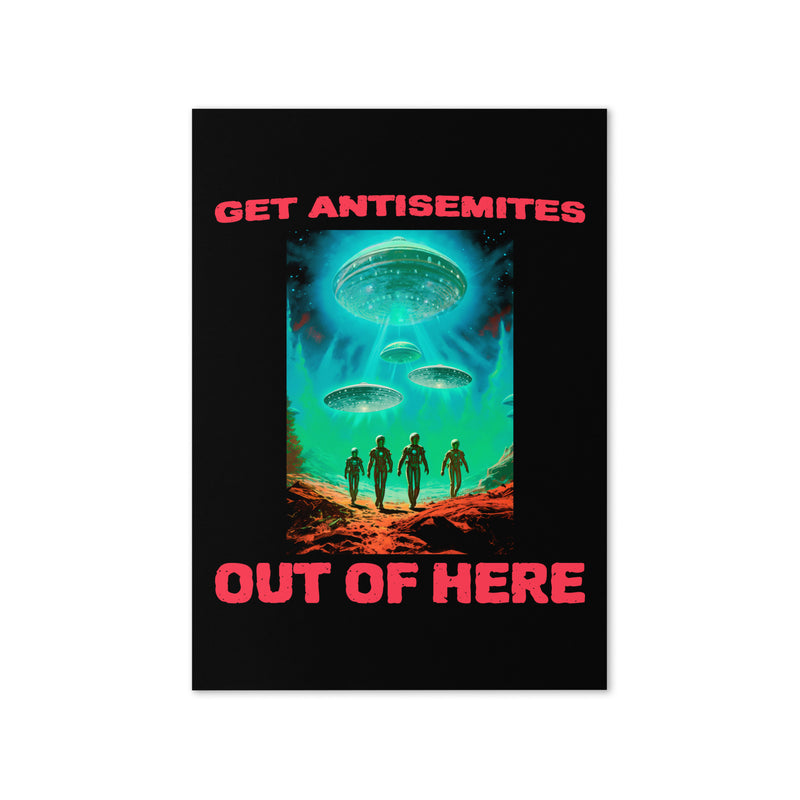 Get Alien Out | Antisemitism | Greeting Card