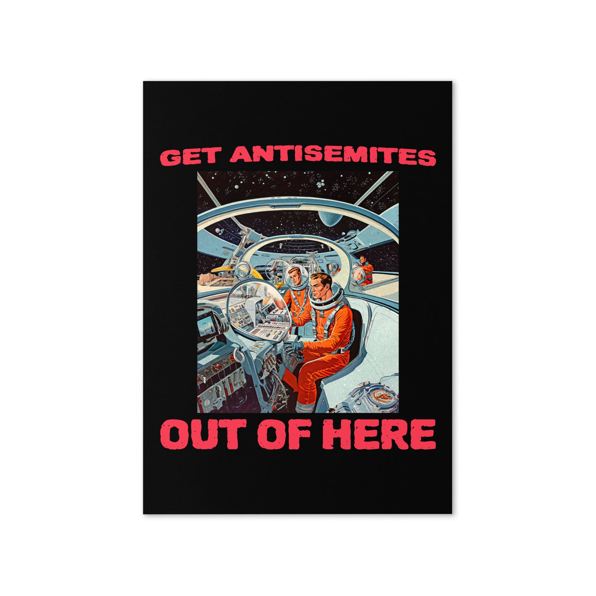Get Alien Out | Antisemitism | Greeting Card