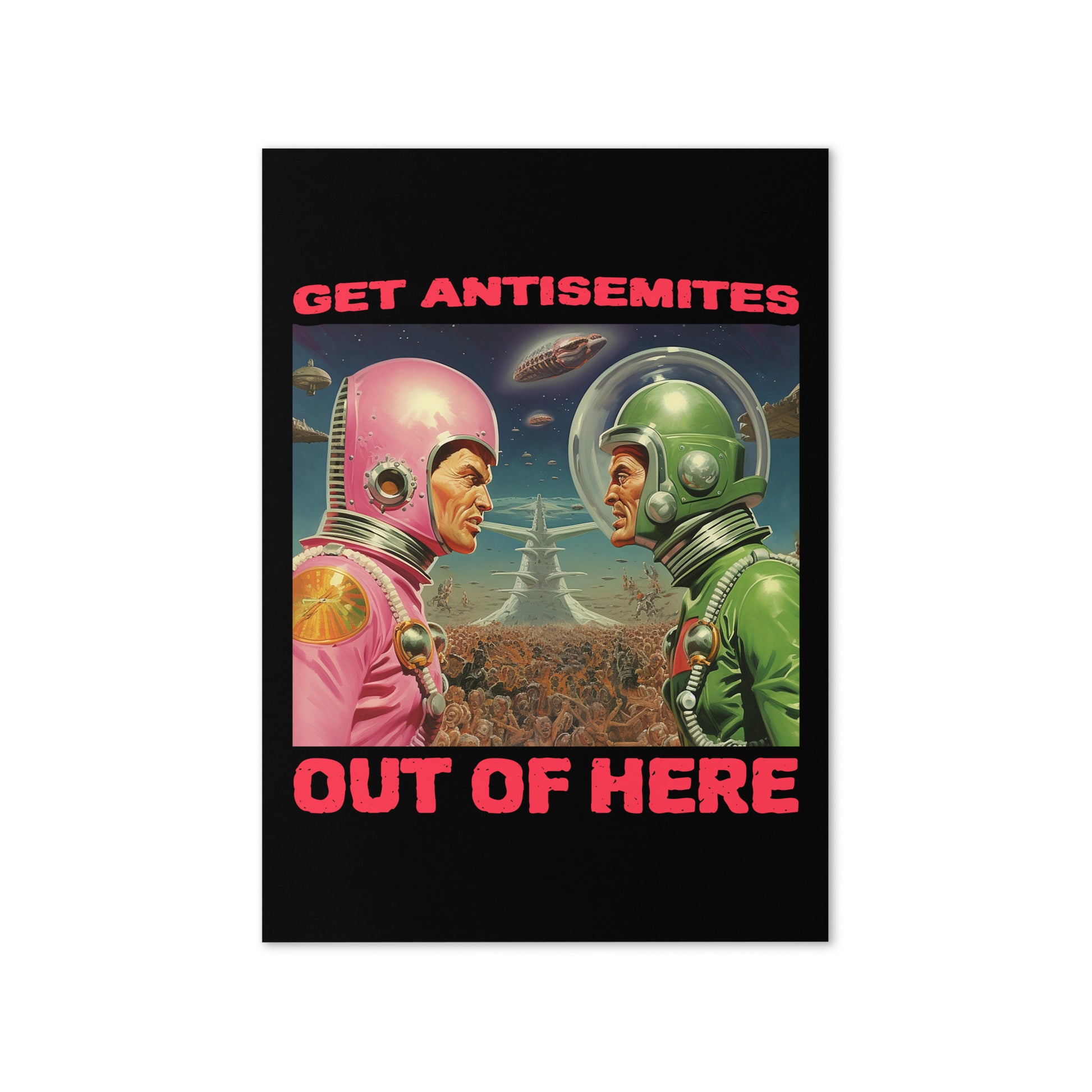 Get Alien Out | Antisemitism | Greeting Card