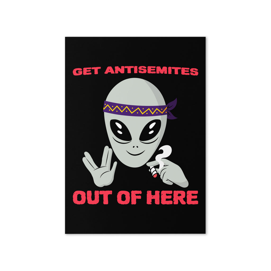 Get Alien Out | Antisemitism | Greeting Card