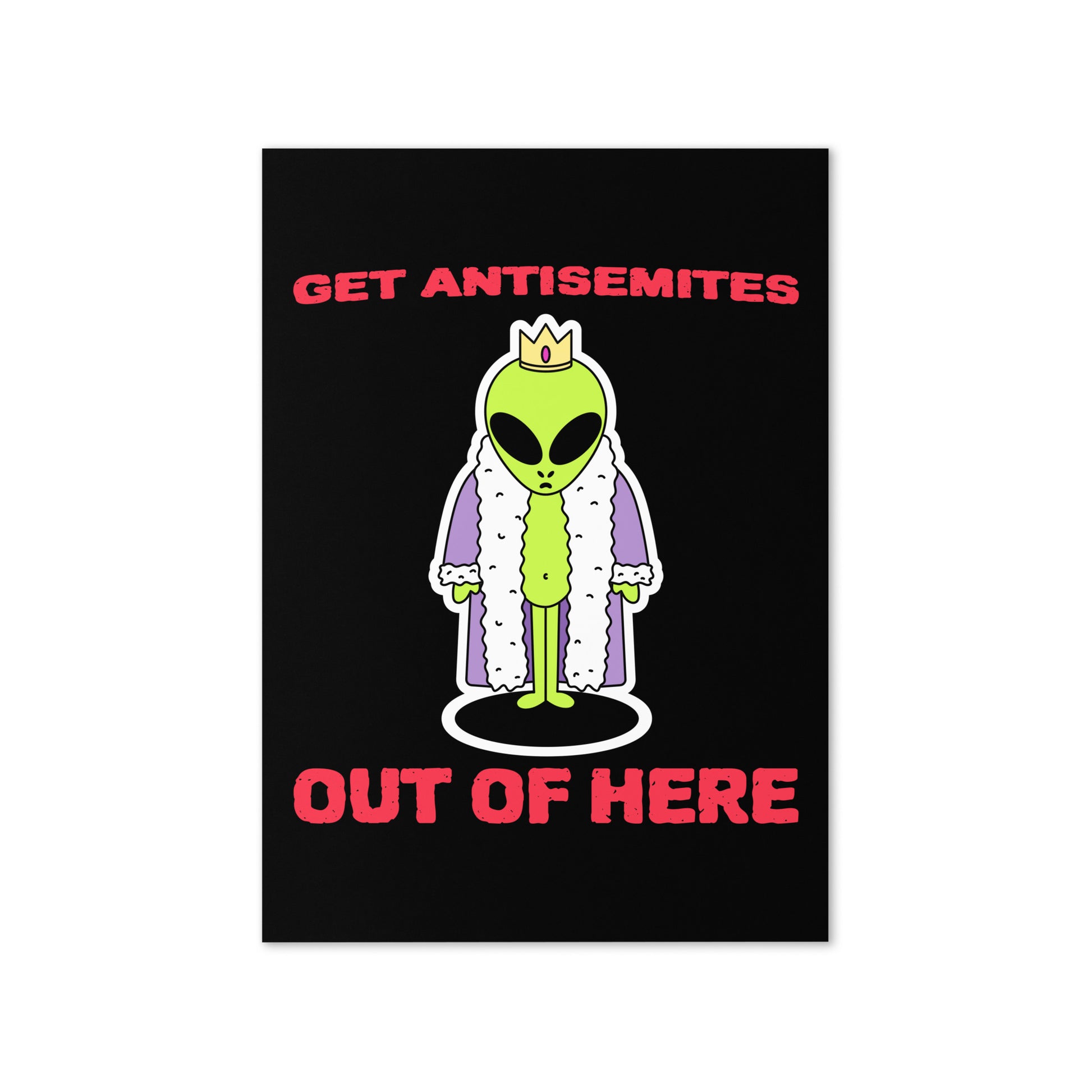 Get Alien Out | Antisemitism | Greeting Card