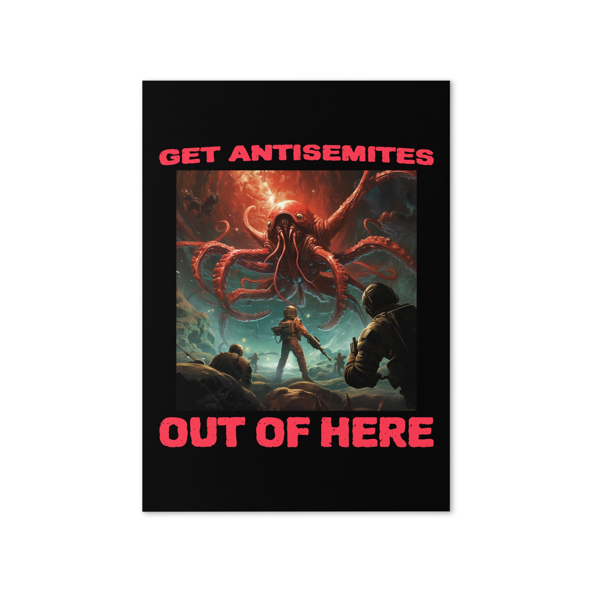 Get Alien Out | Antisemitism | Greeting Card