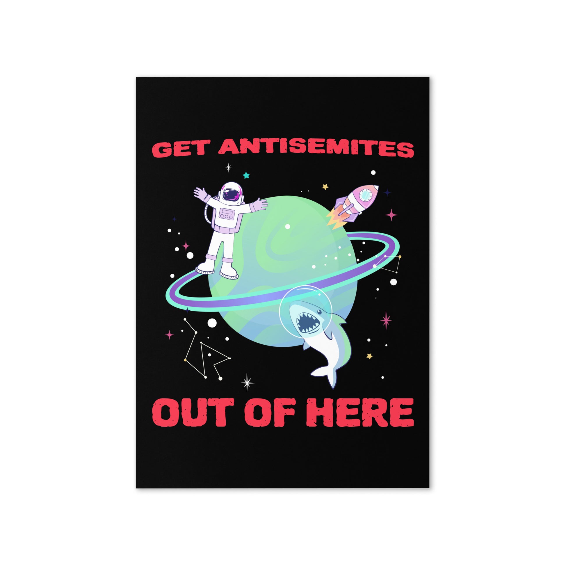 Get Alien Out | Antisemitism | Greeting Card