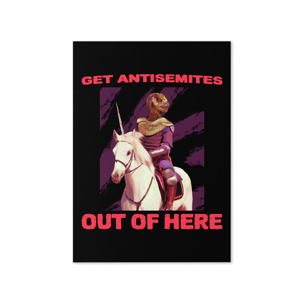 Get Alien Out | Antisemitism | Greeting Card