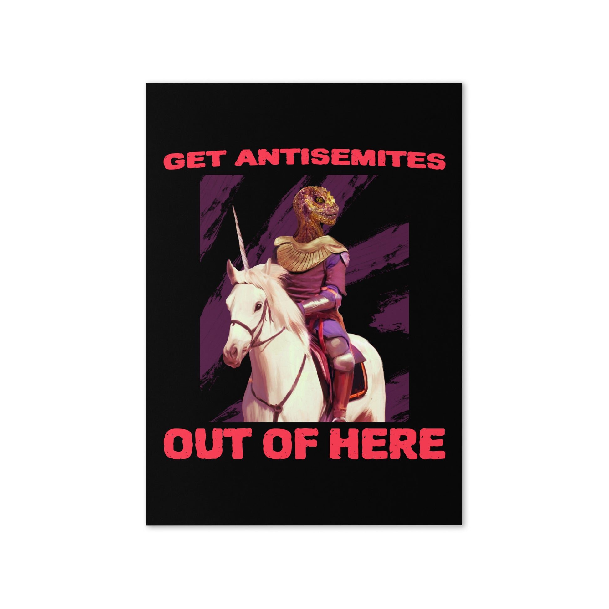 Get Alien Out | Antisemitism | Greeting Card