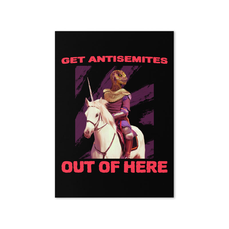 Get Alien Out | Antisemitism | Greeting Card