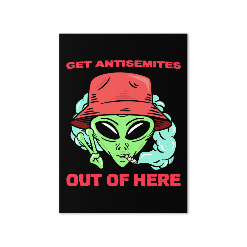 Get Alien Out | Antisemitism | Greeting Card