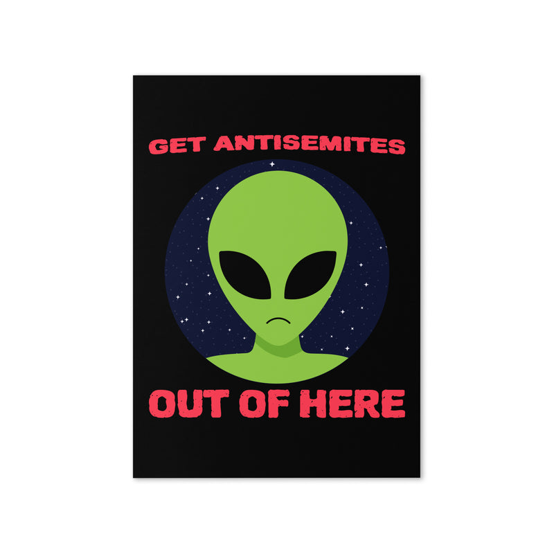 Get Alien Out | Antisemitism | Greeting Card