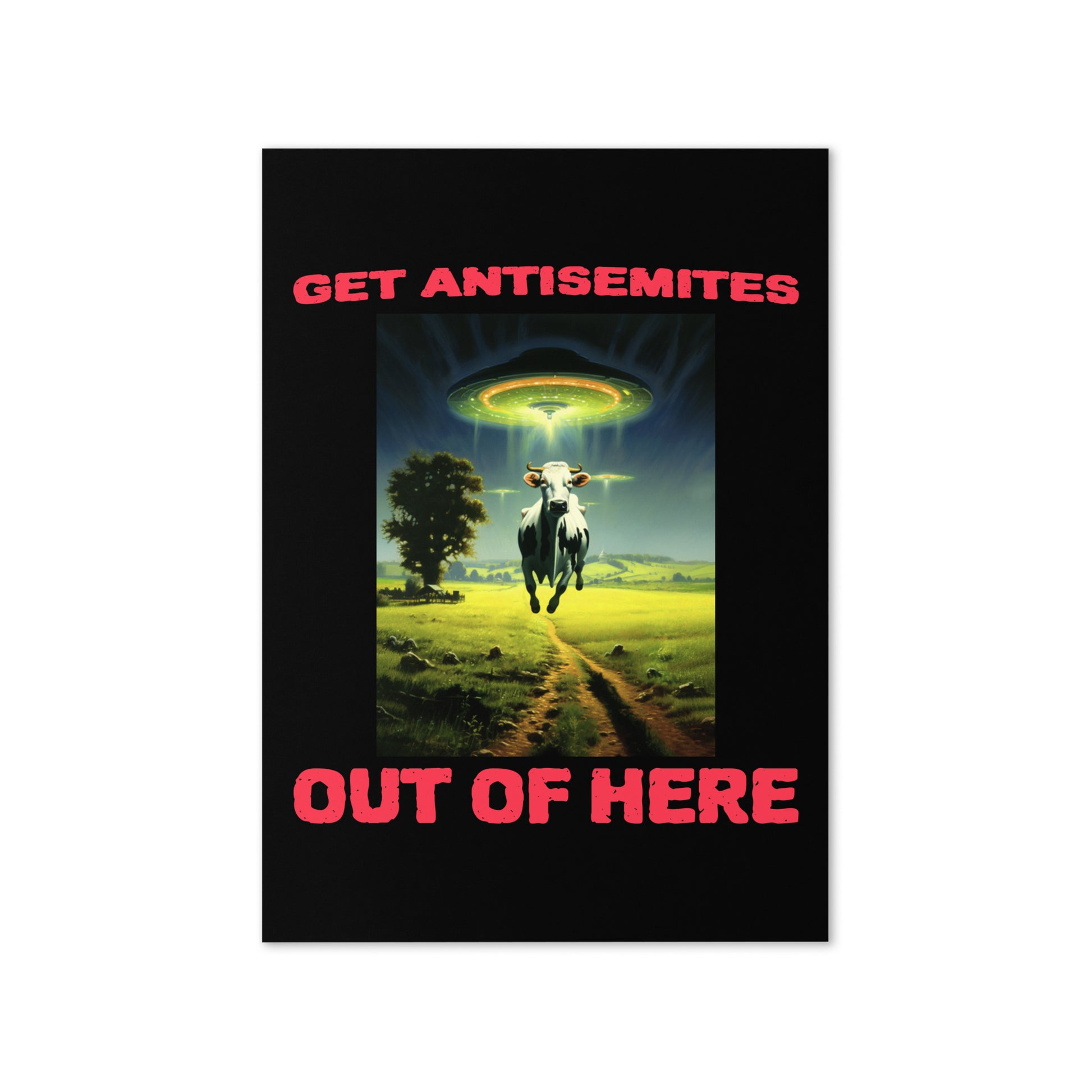Get Alien Out | Antisemitism | Greeting Card