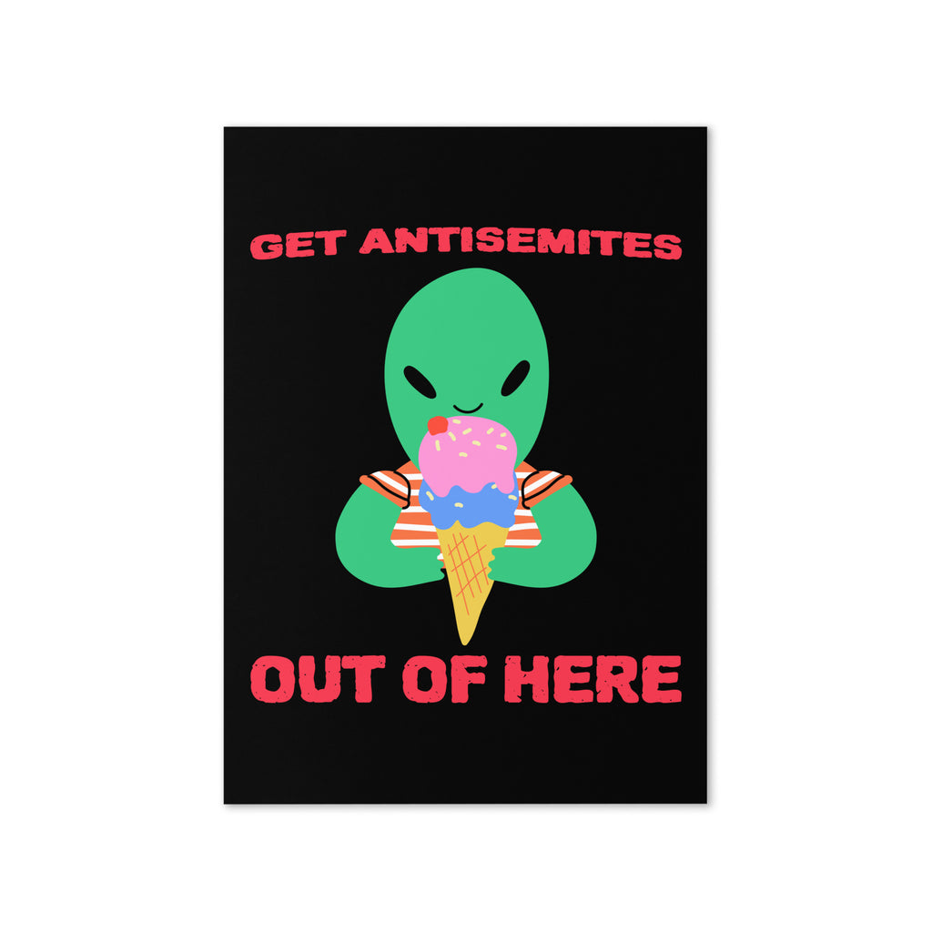 Get Alien Out | Antisemitism | Greeting Card