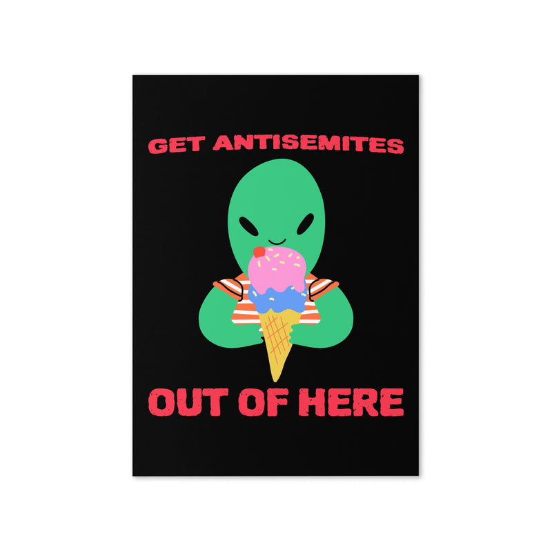 Get Alien Out | Antisemitism | Greeting Card