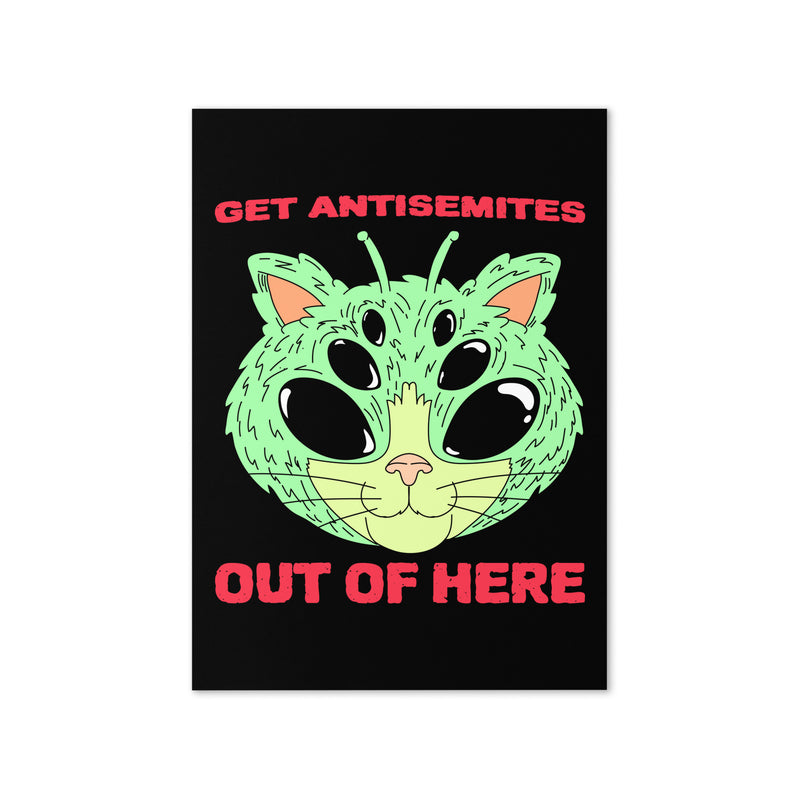 Get Alien Out | Antisemitism | Greeting Card