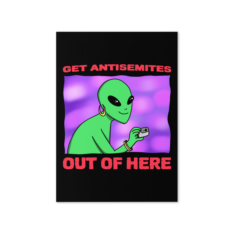 Get Alien Out | Antisemitism | Greeting Card