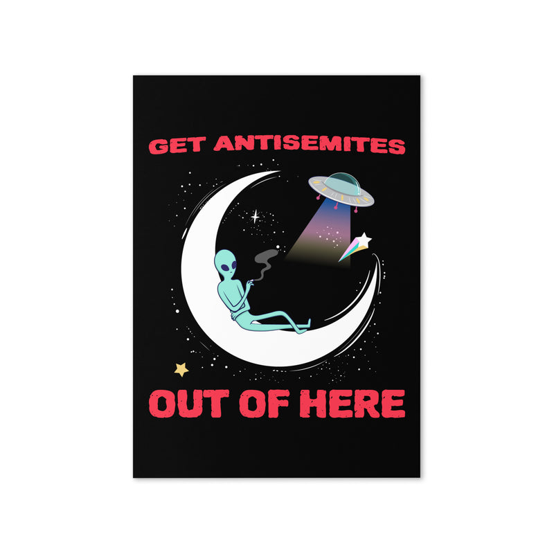 Get Alien Out | Antisemitism | Greeting Card