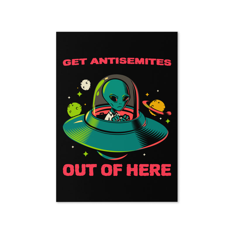 Get Alien Out | Antisemitism | Greeting Card