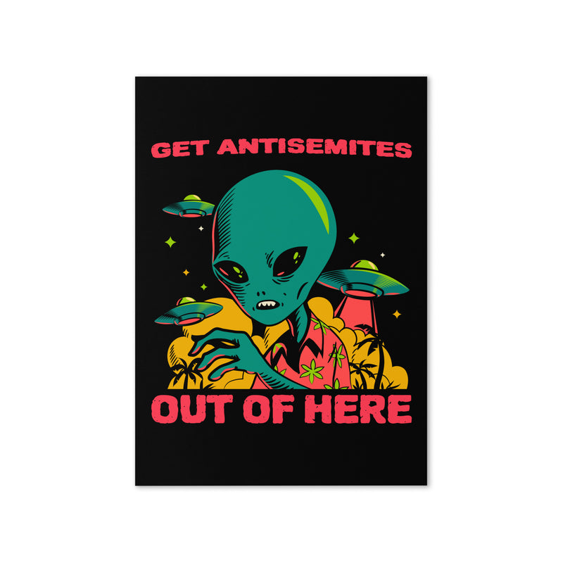 Get Alien Out | Antisemitism | Greeting Card