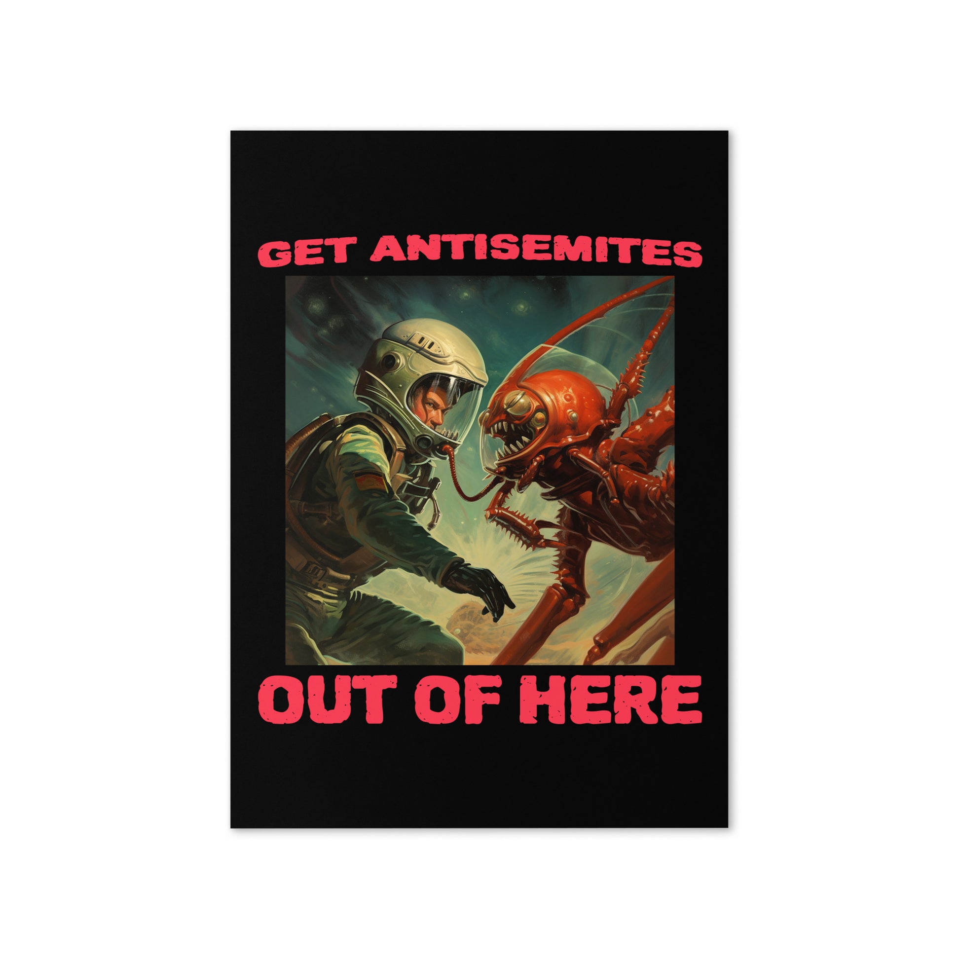 Get Alien Out | Antisemitism | Greeting Card