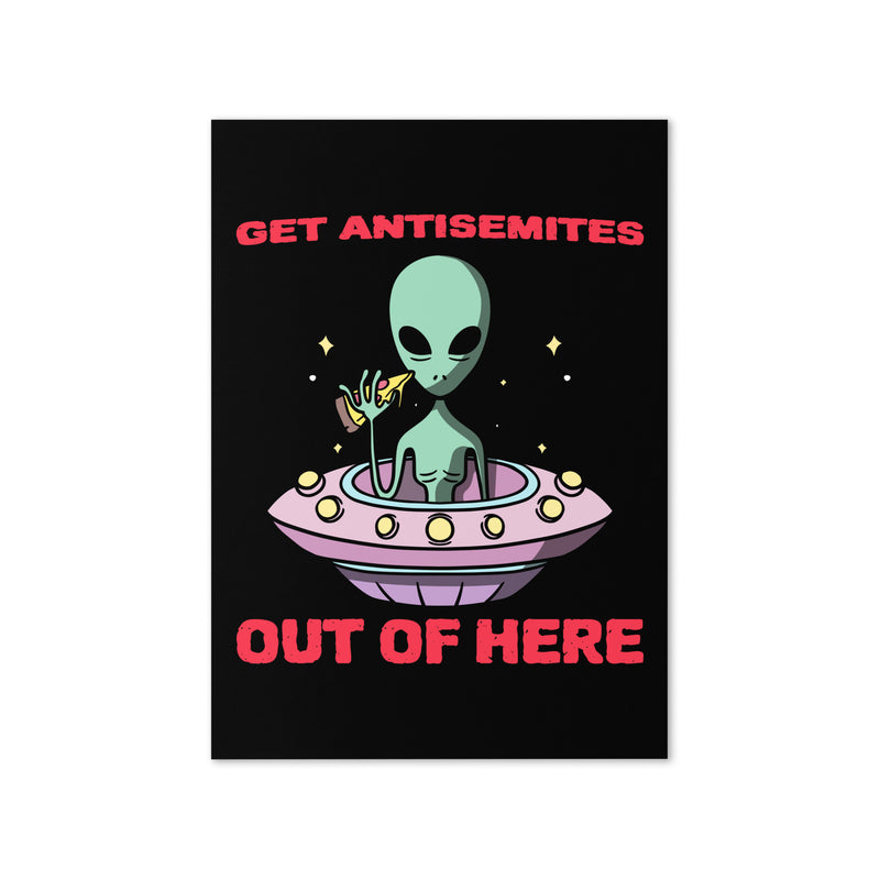 Get Alien Out | Antisemitism | Greeting Card