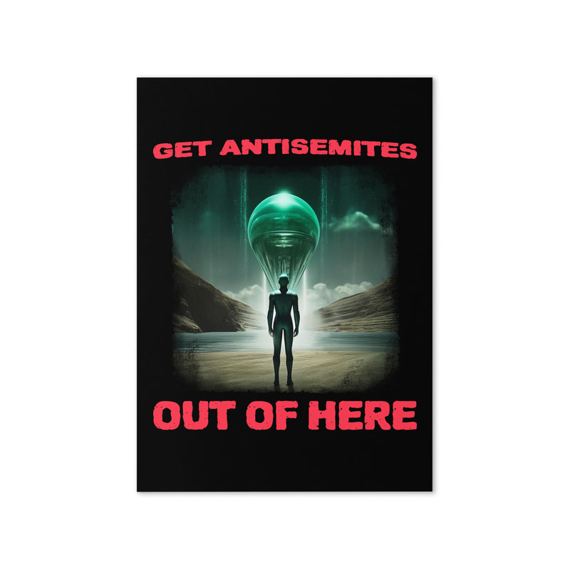 Get Alien Out | Antisemitism | Greeting Card