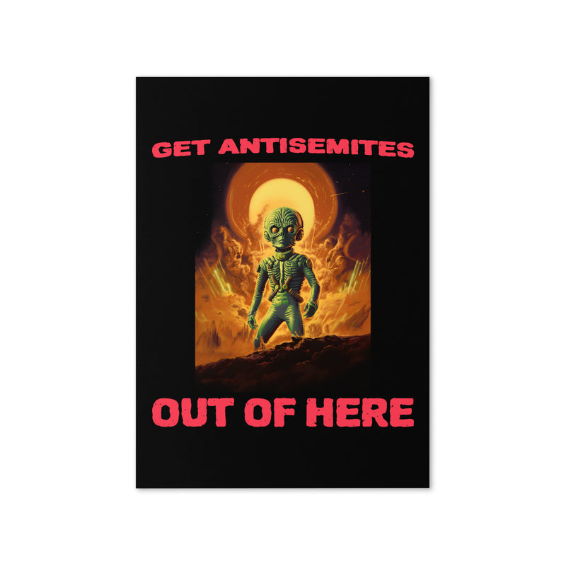 Get Alien Out | Antisemitism | Greeting Card