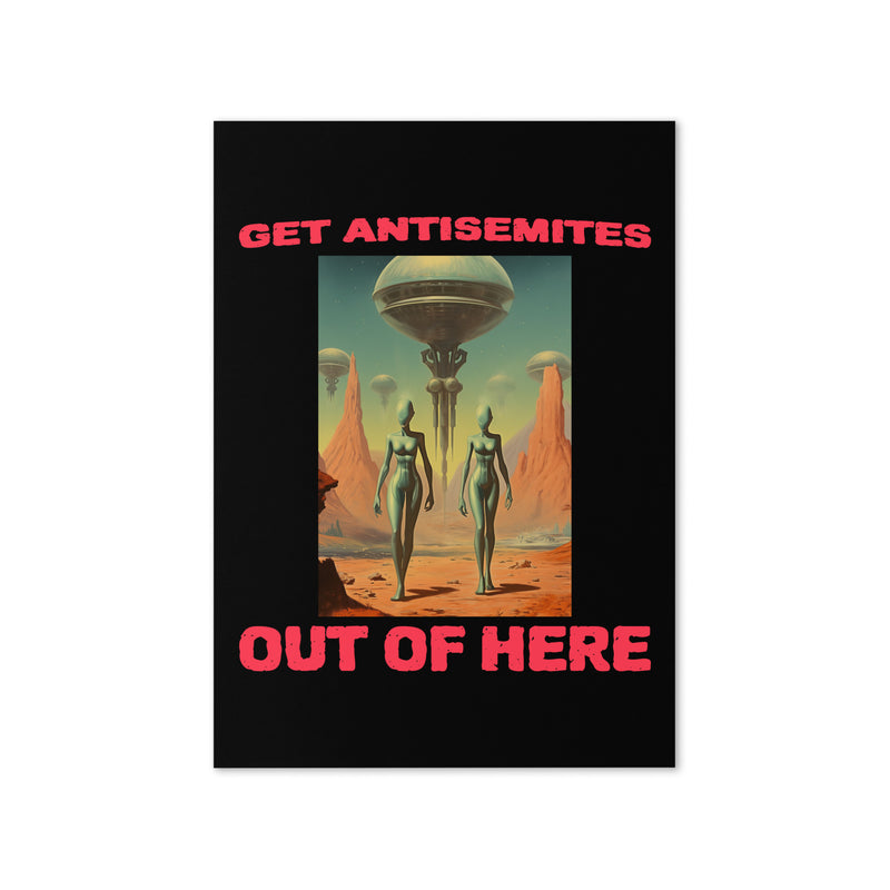 Get Alien Out | Antisemitism | Greeting Card