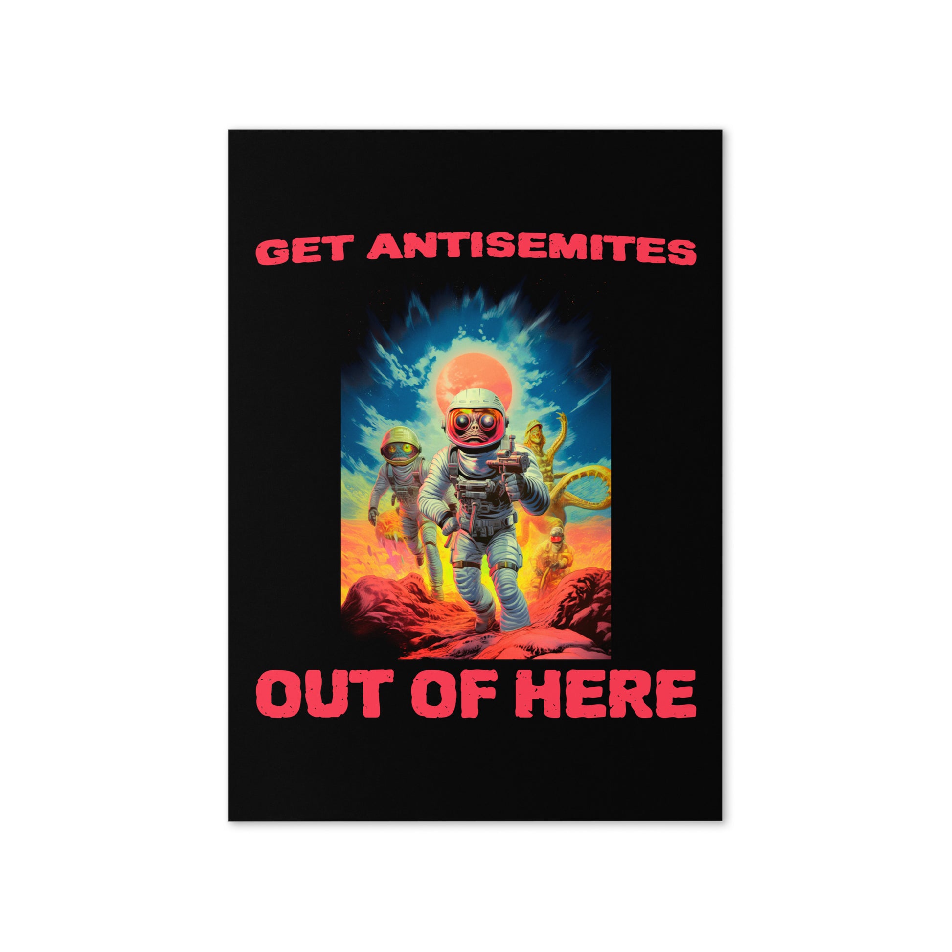 Get Alien Out | Antisemitism | Greeting Card