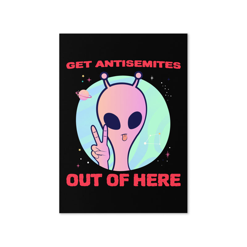 Get Alien Out | Antisemitism | Greeting Card