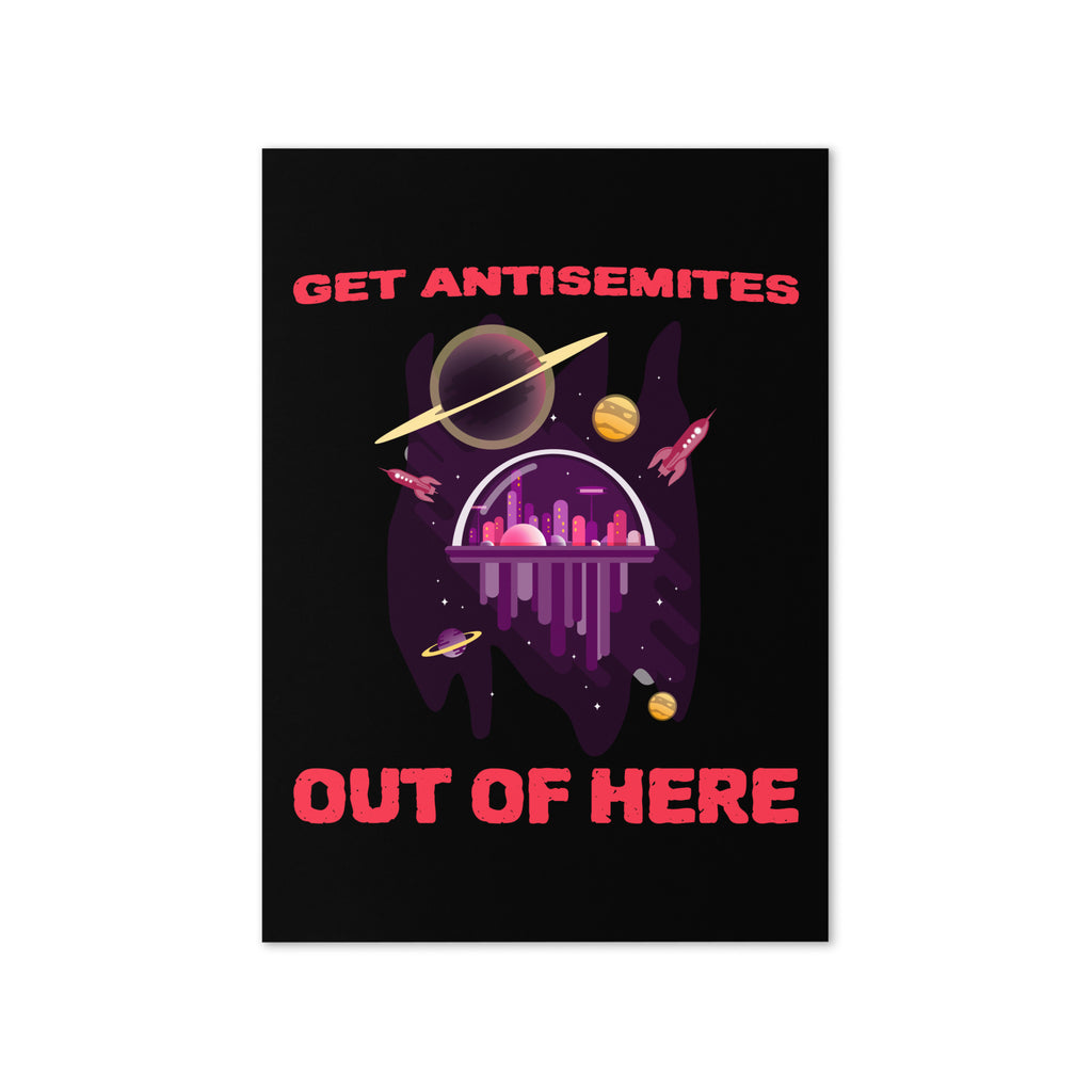 Get Alien Out | Antisemitism | Greeting Card