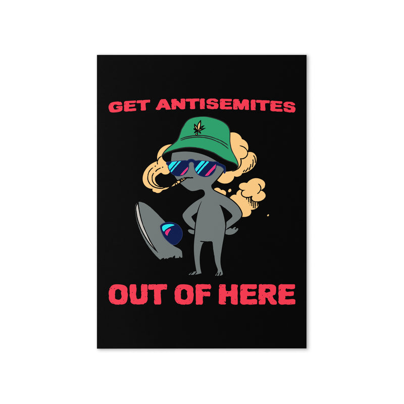 Get Alien Out | Antisemitism | Greeting Card