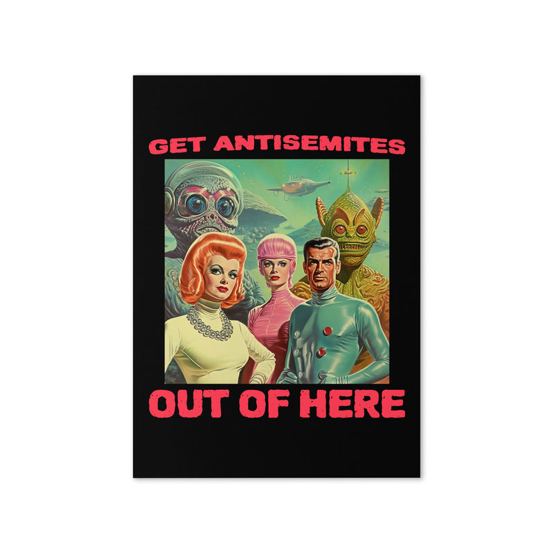Get Alien Out | Antisemitism | Greeting Card