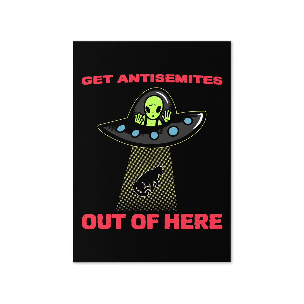 Get Alien Out | Antisemitism | Greeting Card