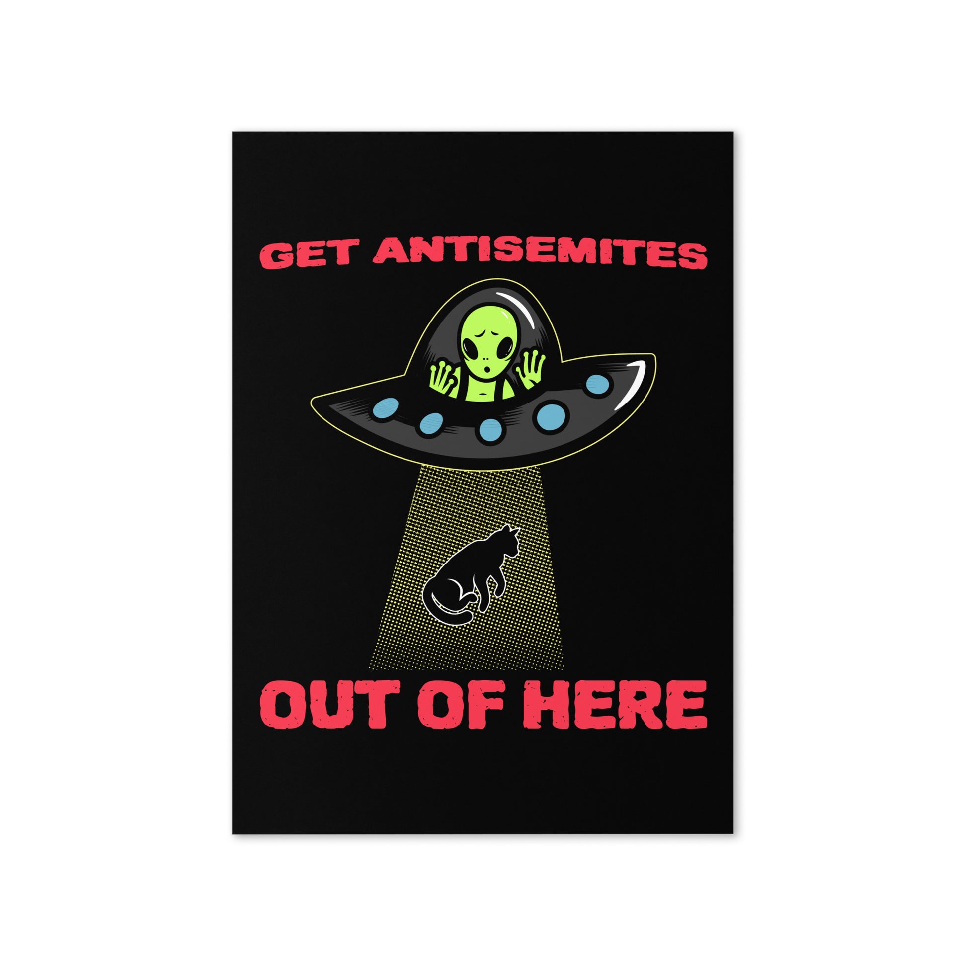 Get Alien Out | Antisemitism | Greeting Card
