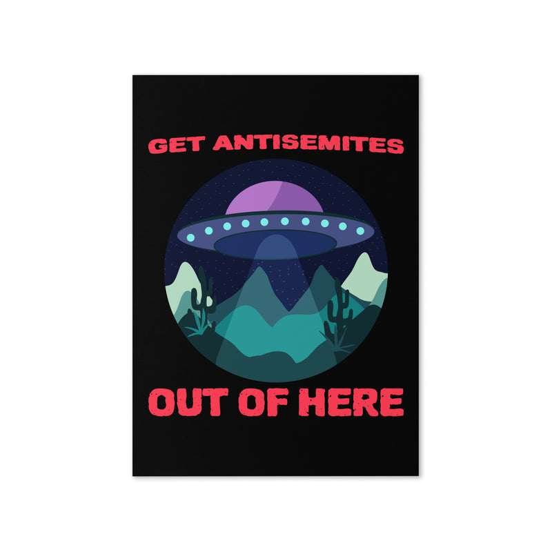 Get Alien Out | Antisemitism | Greeting Card