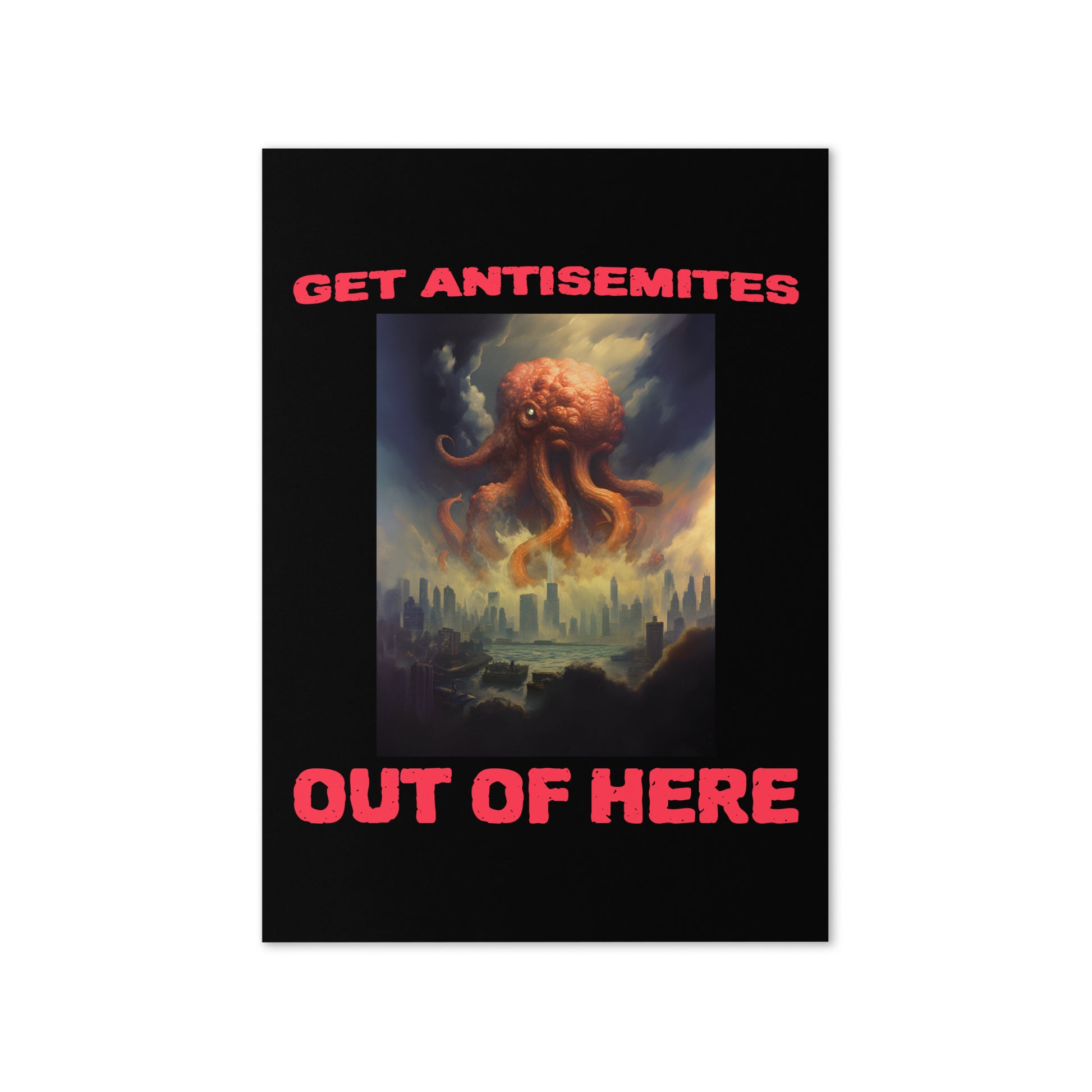 Get Alien Out | Antisemitism | Greeting Card