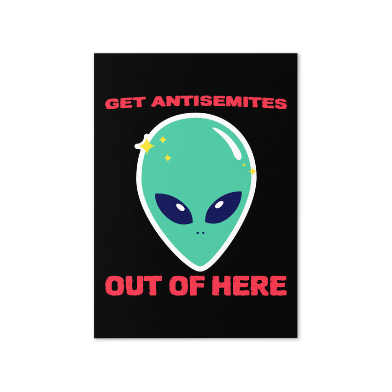 Get Alien Out | Antisemitism | Greeting Card