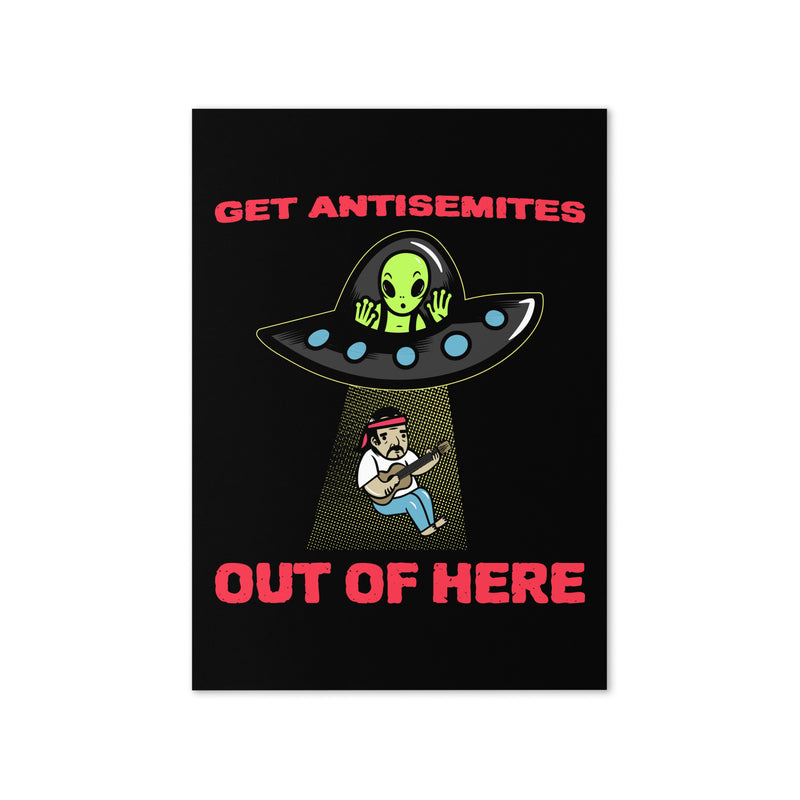 Get Alien Out | Antisemitism | Greeting Card