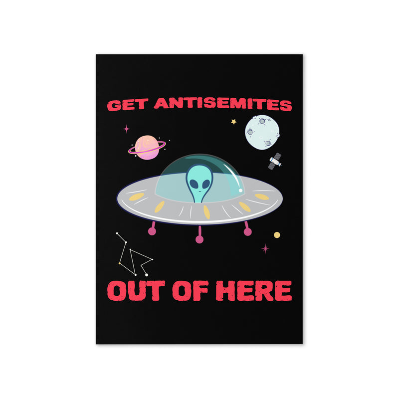 Get Alien Out | Antisemitism | Greeting Card