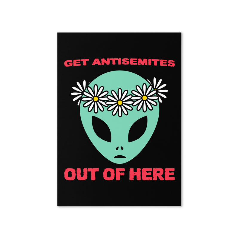 Get Alien Out | Antisemitism | Greeting Card
