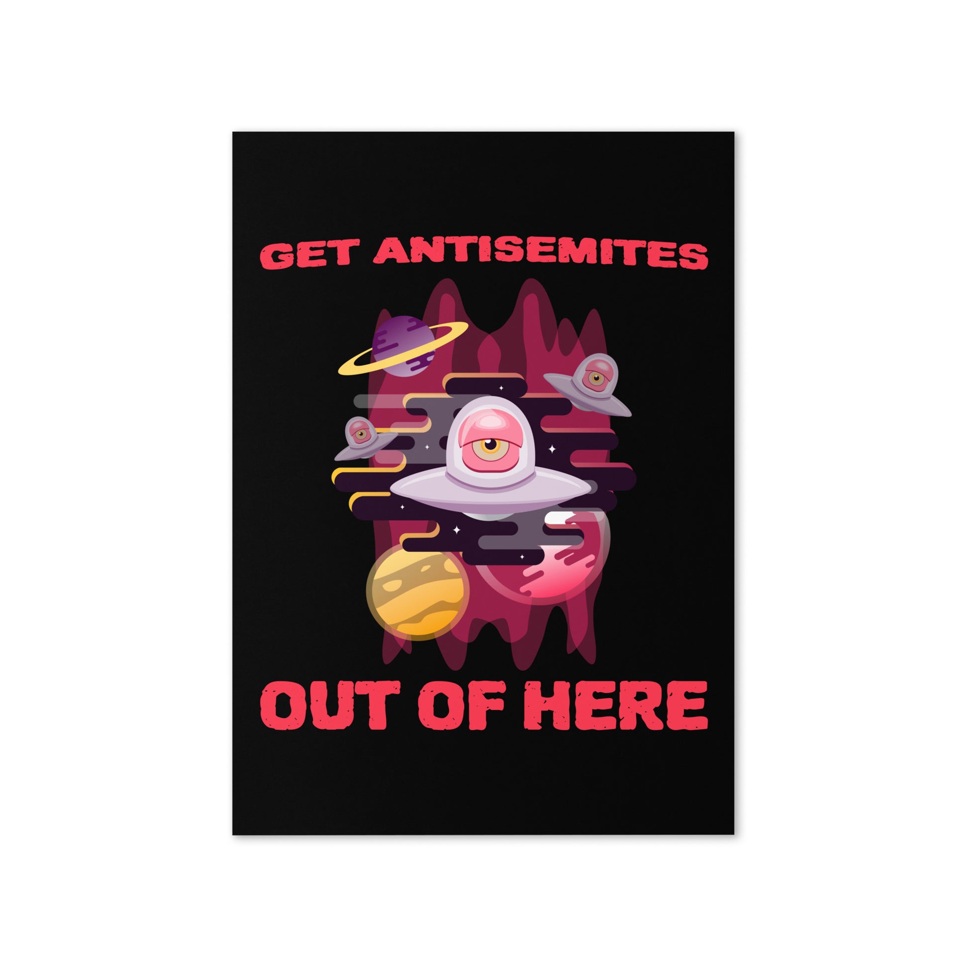 Get Alien Out | Antisemitism | Greeting Card