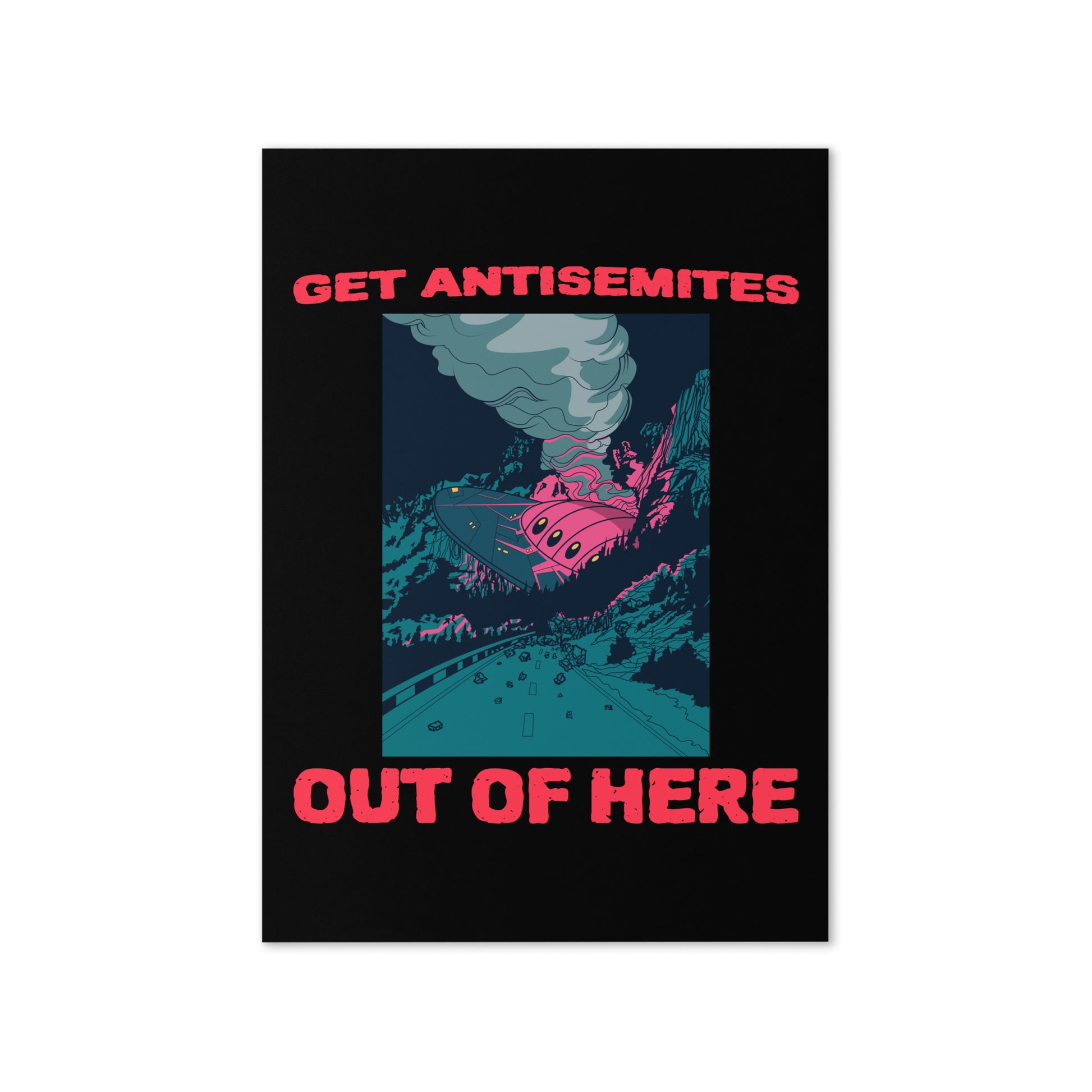 Get Alien Out | Antisemitism | Greeting Card