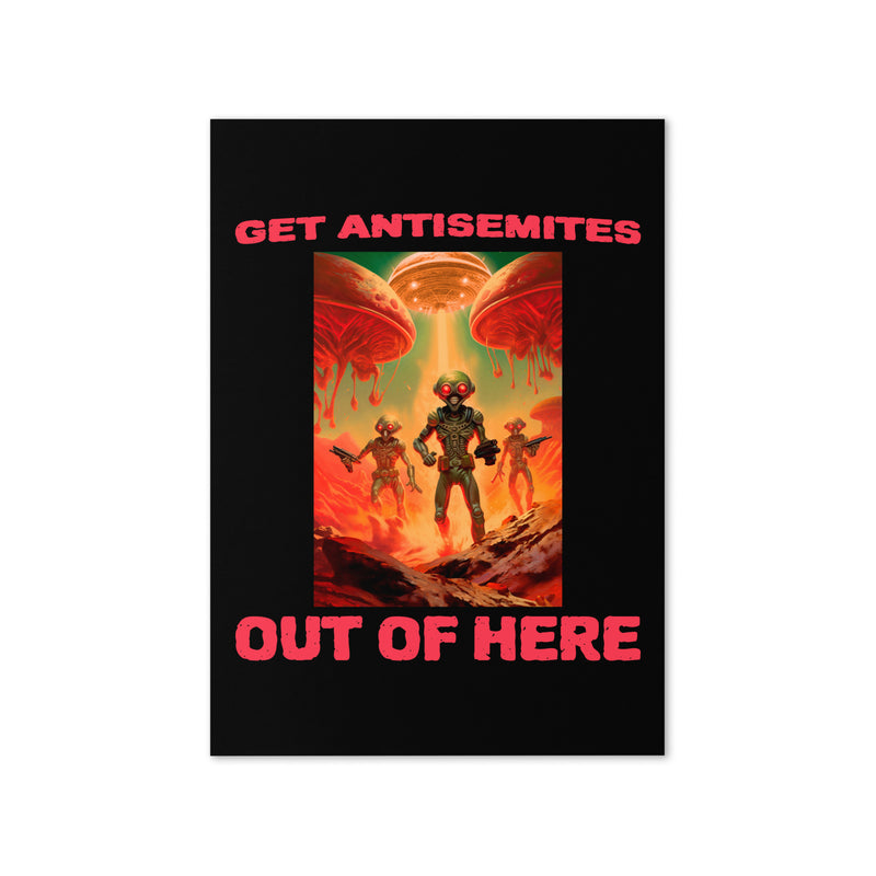 Get Alien Out | Antisemitism | Greeting Card