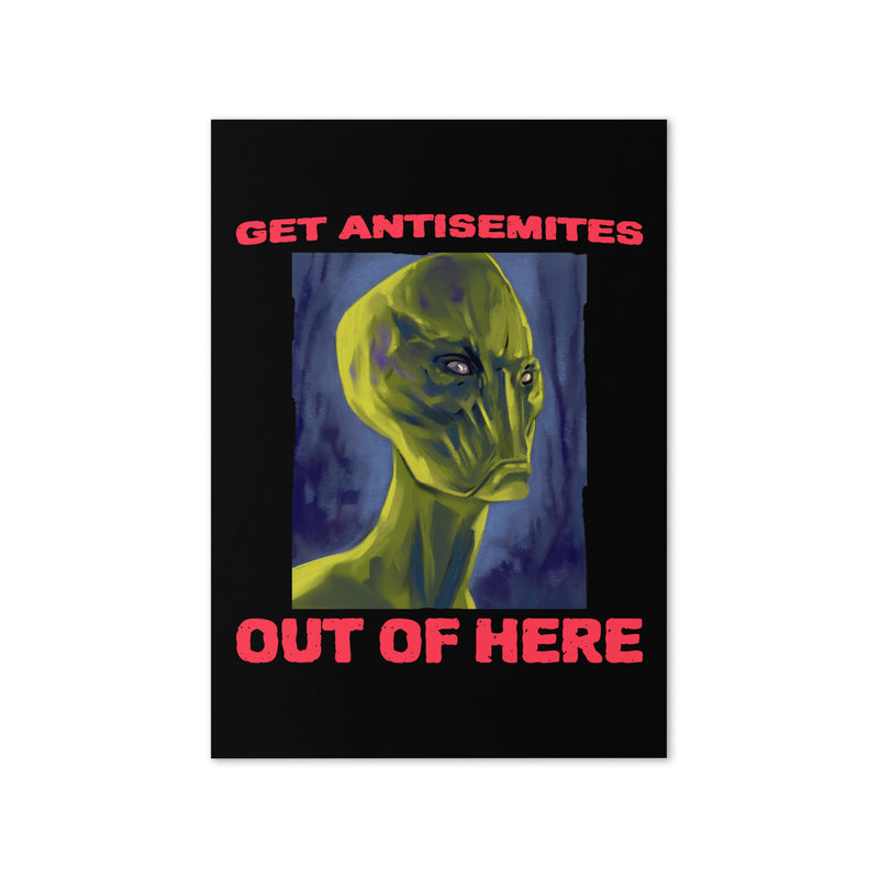 Get Alien Out | Antisemitism | Greeting Card