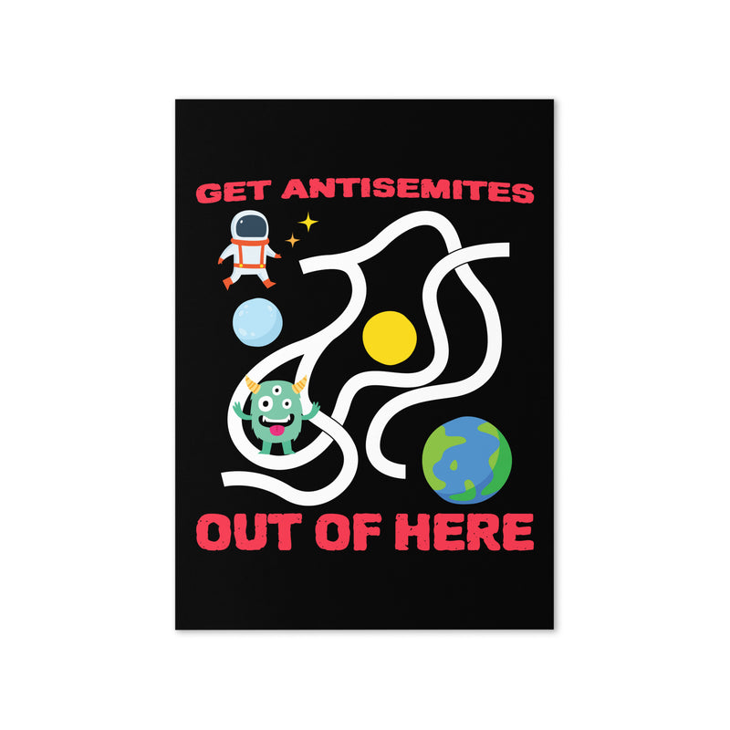 Get Alien Out | Antisemitism | Greeting Card