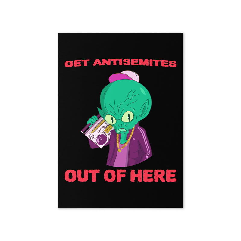 Get Alien Out | Antisemitism | Greeting Card