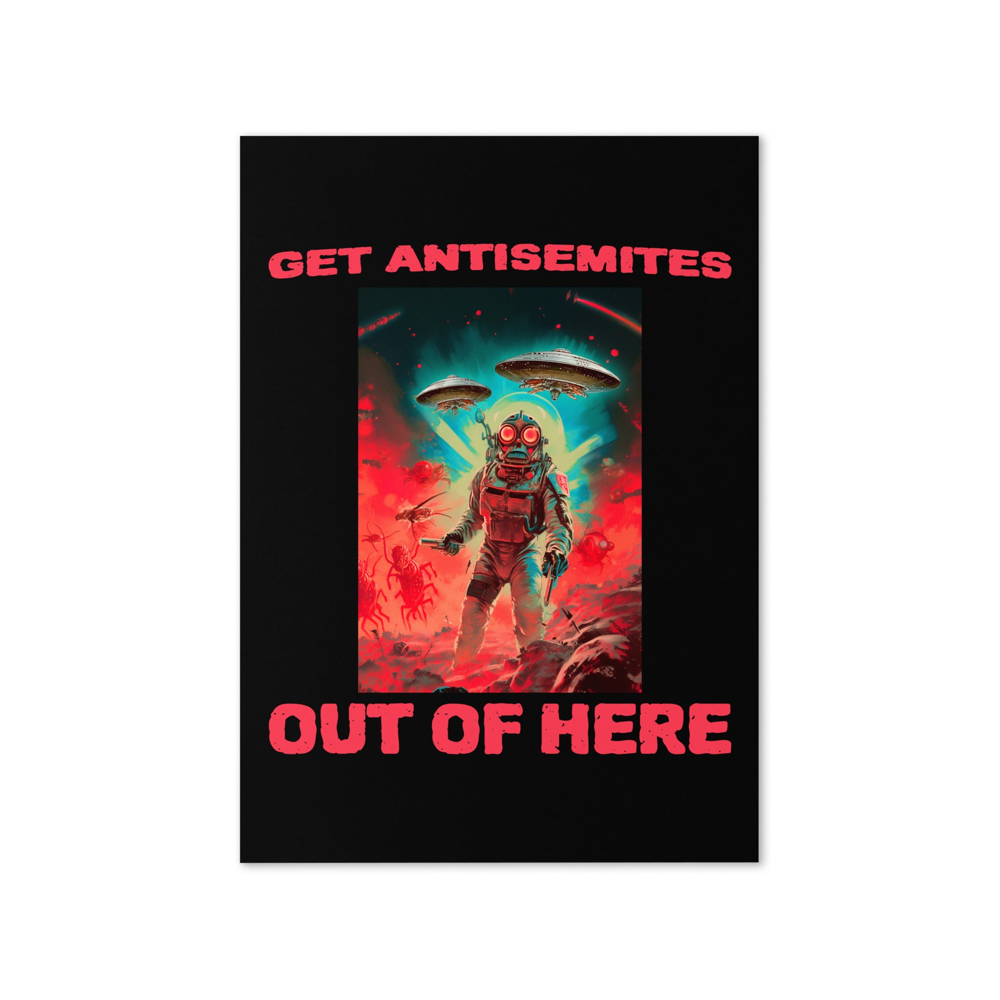 Get Alien Out | Antisemitism | Greeting Card