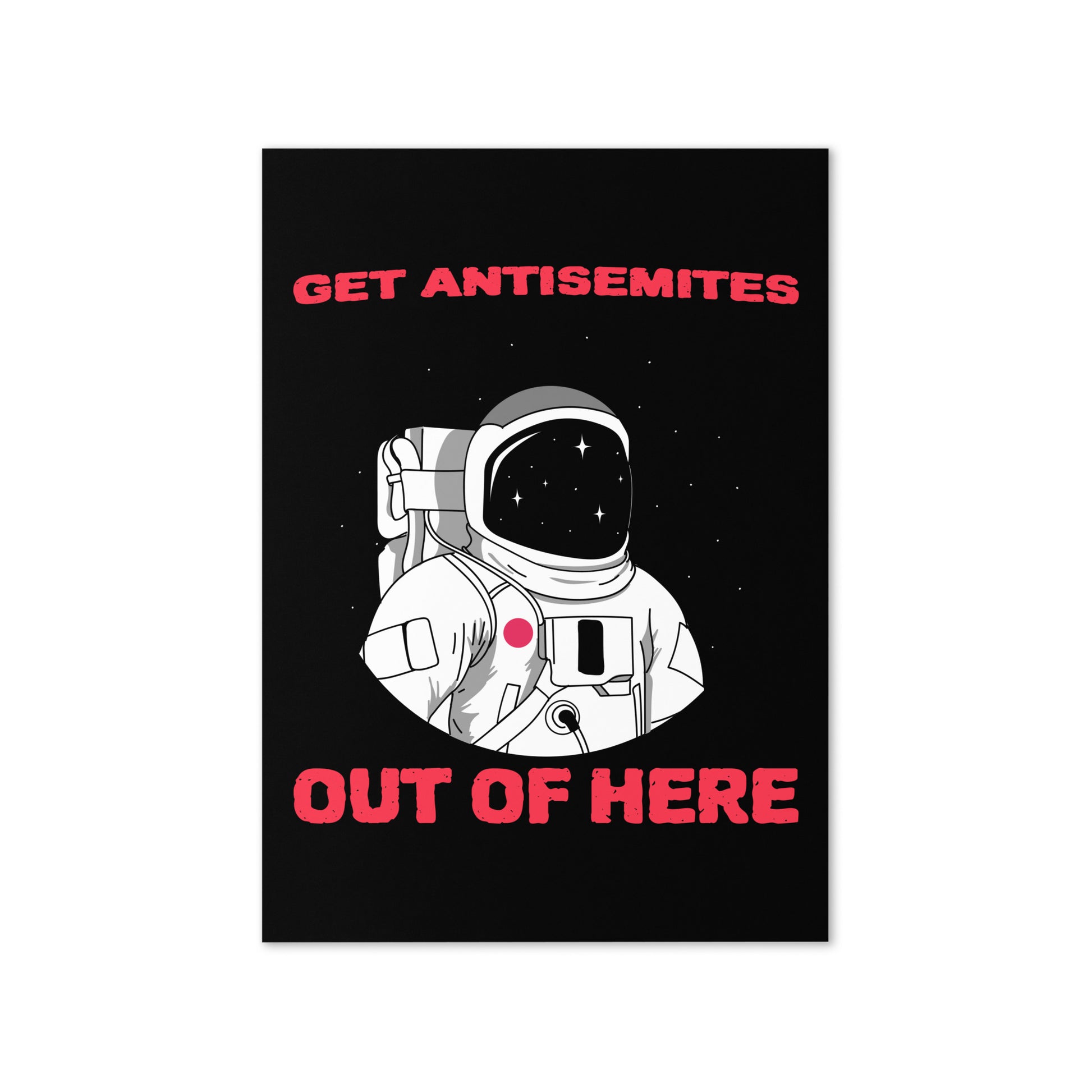 Get Alien Out | Antisemitism | Greeting Card