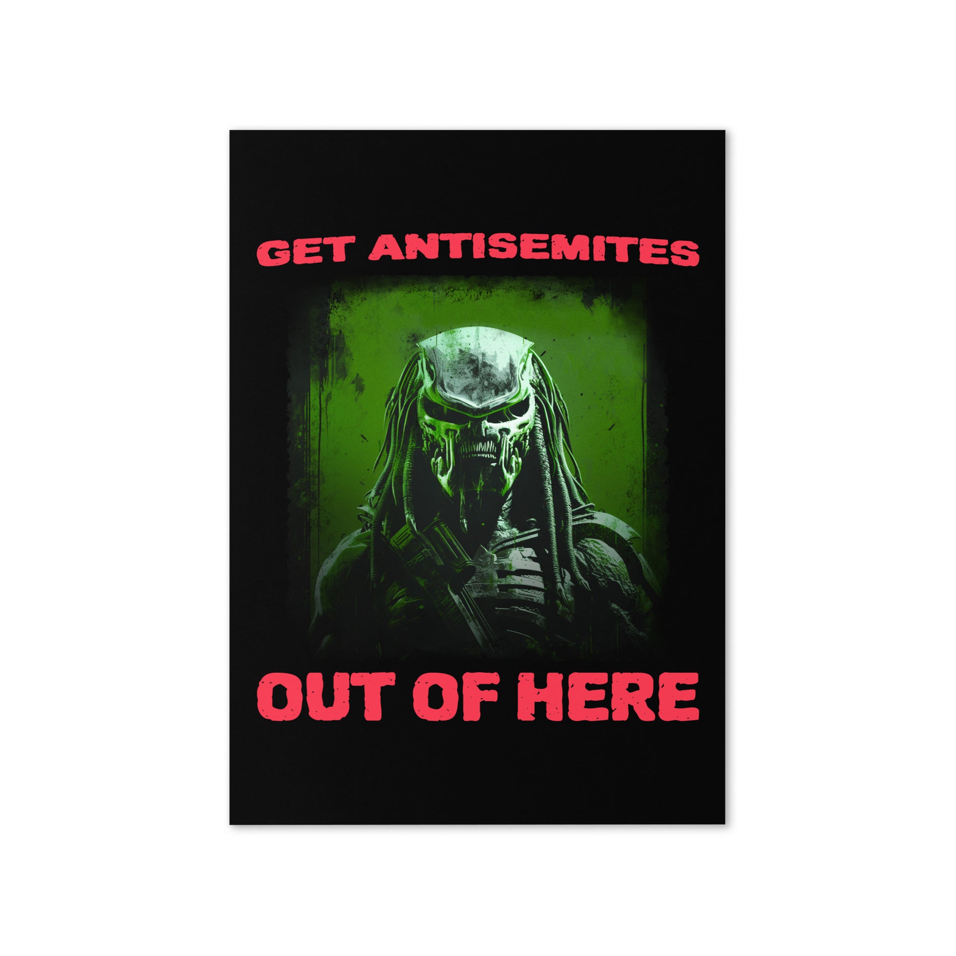 Get Alien Out | Antisemitism | Greeting Card