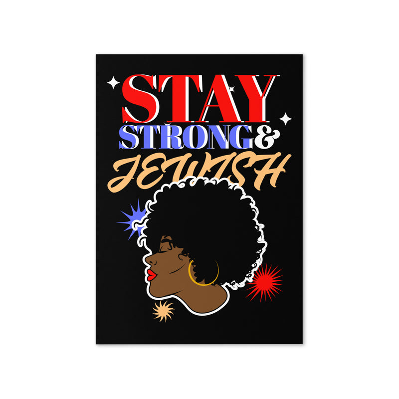 Strong & Jewish | Greeting Card