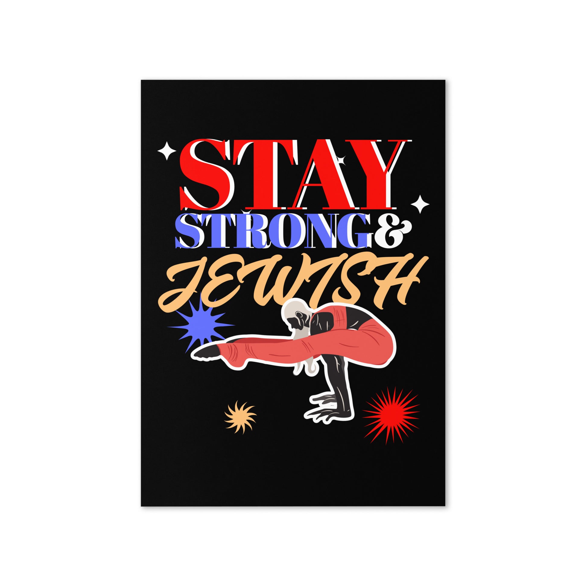 Strong & Jewish | Greeting Card